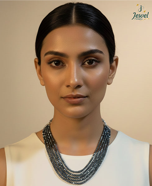 Midnight Grace Layered Necklace