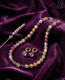Amara Pastel Beaded Necklace