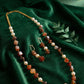 Amber Pearl Harmony Necklace Set
