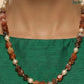 Amber Pearl Harmony Necklace Set