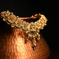 Antique Temple Lakshmi Gold Necklace