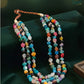 Boho Nomad Multicolor Beaded Necklace