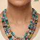 Boho Nomad Multicolor Beaded Necklace