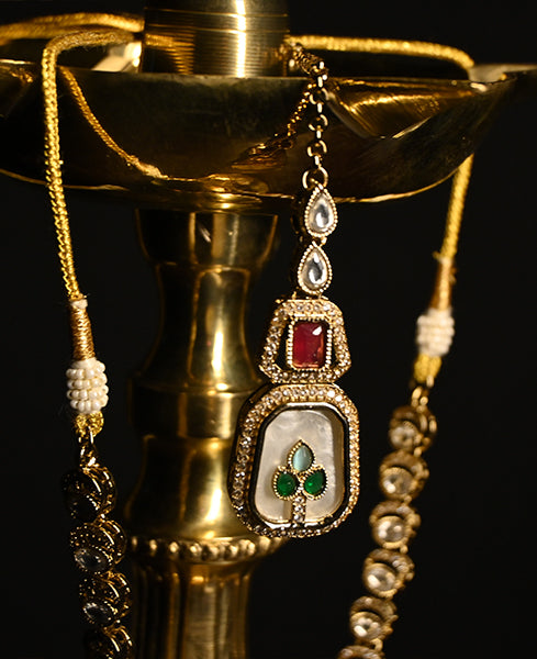 Celestial Polki Bloom Necklace