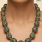Emerald Aura Beaded Necklace