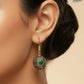 Emerald Aura Beaded Necklace