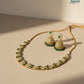 Emerald Grace Kundan Necklace Set