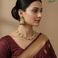 Emerald Grace Kundan Necklace Set