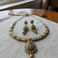 Emerald Kundan Heritage Necklace Set