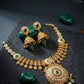 Emerald Malachite Heirloom Necklace Set