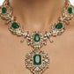 Emerald Heirloom Kundan Necklace Set