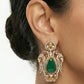 Emerald Heirloom Kundan Necklace Set