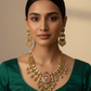 Rajkumari Peacock Kundan Necklace Set
