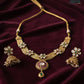 Gulnaar Floral Kundan Necklace Set