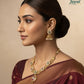 Gulnaar Floral Kundan Necklace Set