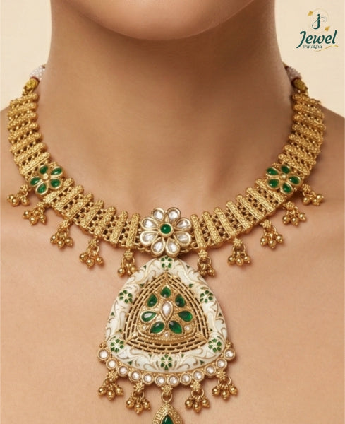 Harita Kamal Antique Necklace Set