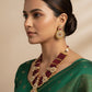 Heritage Ruby Kundan Beaded Necklace Set