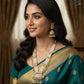 Ivory Grid Victorian Pearl Necklace Set
