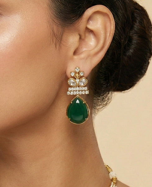 Jade Bloom necklace Set