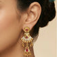 Kamalika Antique Kundan Necklace Set