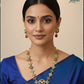 Navratna Ruby Bloom Necklace