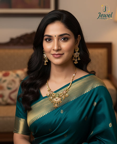 Padmaja Heritage Kundan Necklace Set