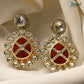 Raani Chakra Kundan Statement Earrings