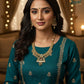 Rajwada Antique Kundan Necklace Set