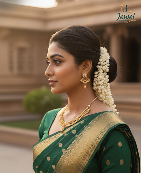 Ratnavalli Jadau Kundan Necklace Set