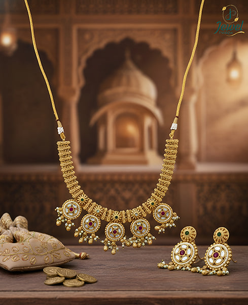 Regal Jadau Kundan necklace