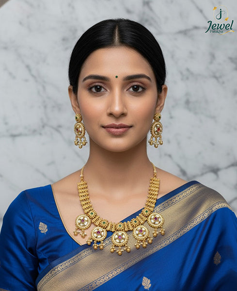 Regal Jadau Kundan necklace