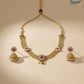 Ruby Kundan Necklace Set