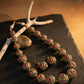 Rudra Ruby-Tone Beaded Necklace Set