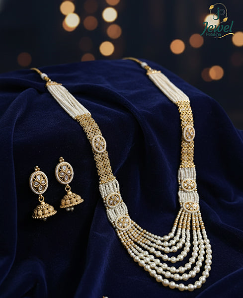 Victorian Ivory Pearl Rani Haar