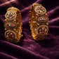 Royal Kundan Heritage Bangles Set